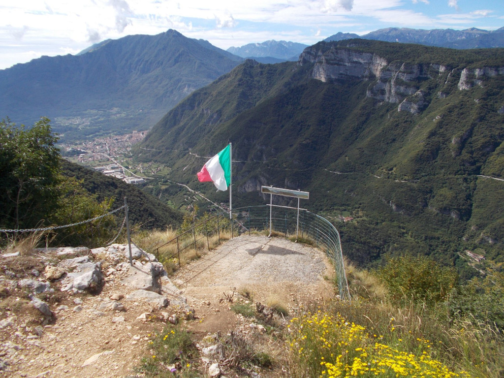 Blick auf den Monte Cimone