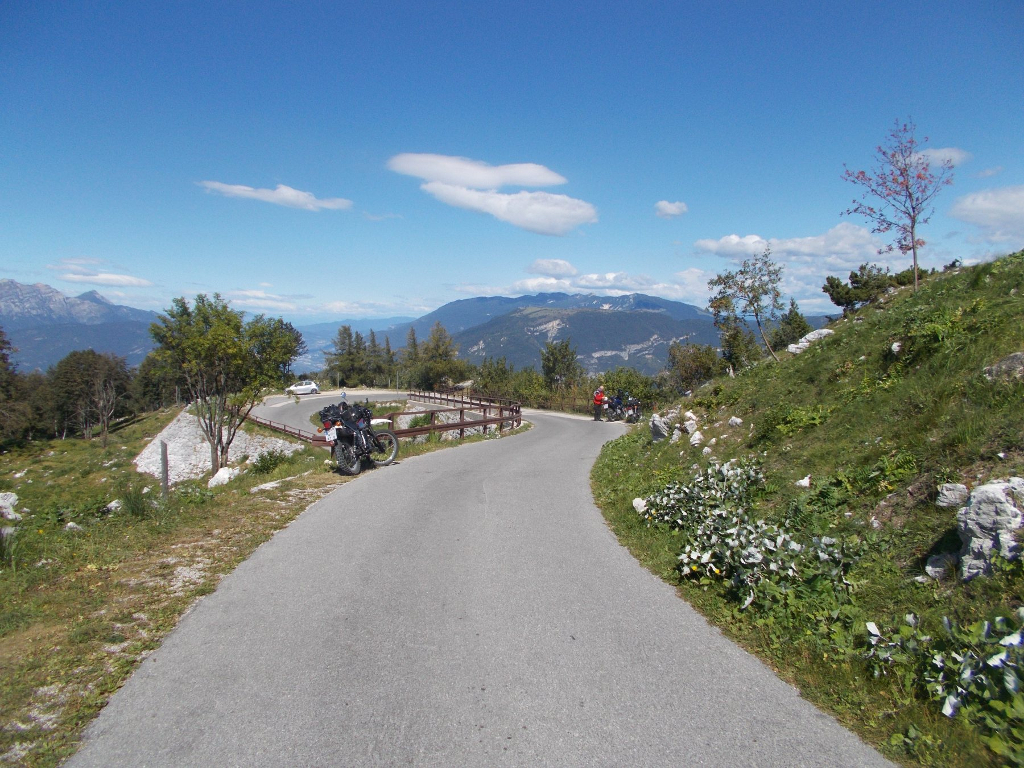 Blick zum Adamello-Gletscher, 3500m