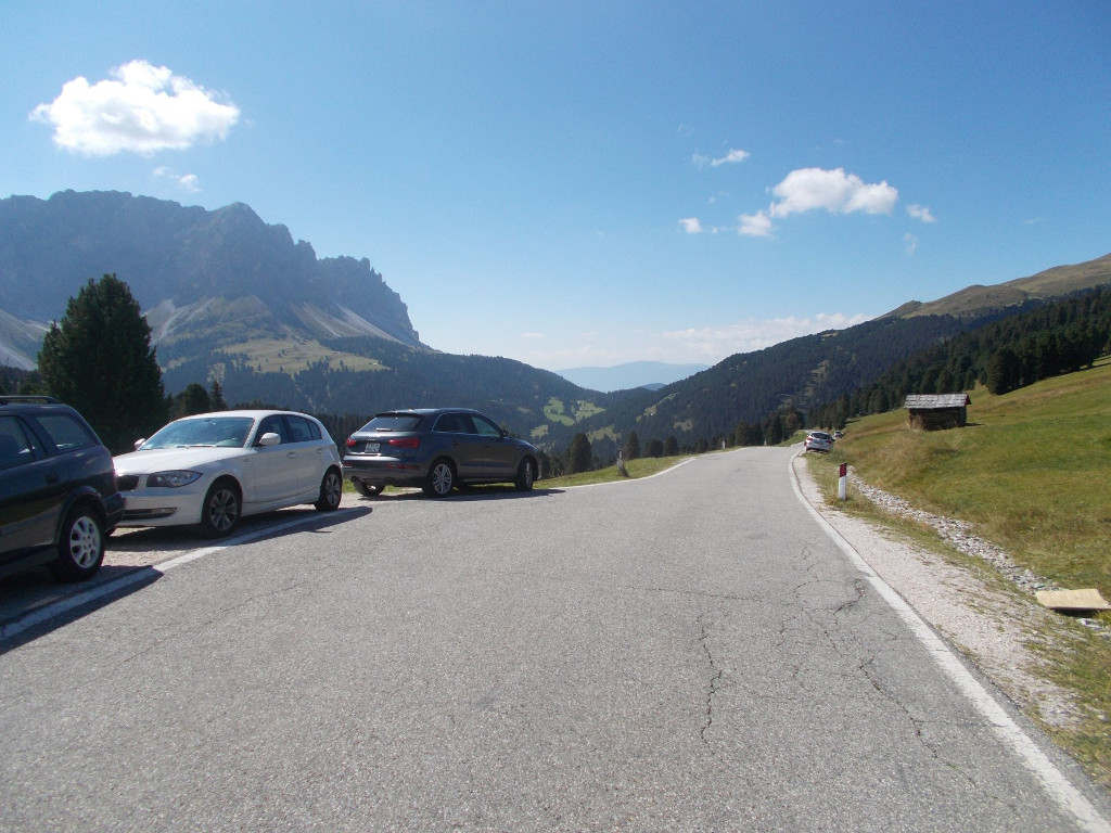 Abfahrt vom Würzjoch nach Brixen